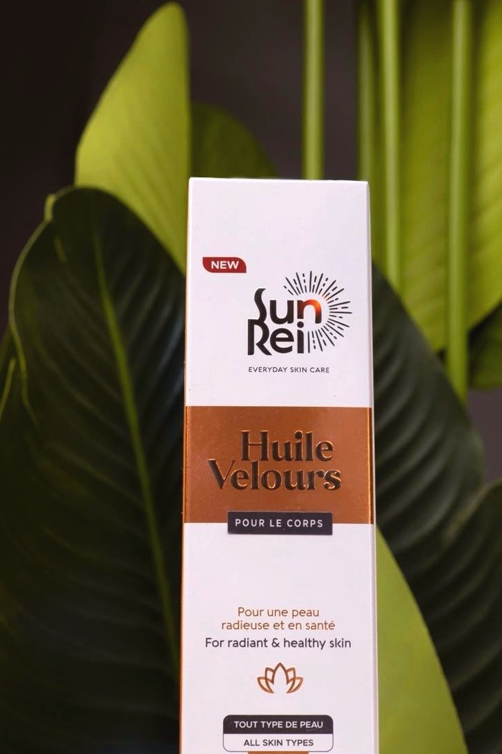 Huile Velours SUNREI pour le corps, 100 mL